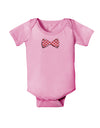 Bow Tie Hearts Baby Romper Bodysuit-Baby Romper-TooLoud-Pink-06-Months-Davson Sales