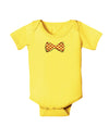 Bow Tie Hearts Baby Romper Bodysuit-Baby Romper-TooLoud-Yellow-06-Months-Davson Sales