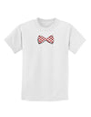 Bow Tie Hearts Childrens T-Shirt-Childrens T-Shirt-TooLoud-White-X-Small-Davson Sales