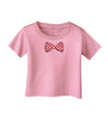 Bow Tie Hearts Infant T-Shirt-Infant T-Shirt-TooLoud-Candy-Pink-06-Months-Davson Sales