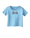 Bow Tie Hearts Infant T-Shirt-Infant T-Shirt-TooLoud-Aquatic-Blue-06-Months-Davson Sales