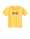 Bow Tie Hearts Toddler T-Shirt-Toddler T-Shirt-TooLoud-Yellow-2T-Davson Sales