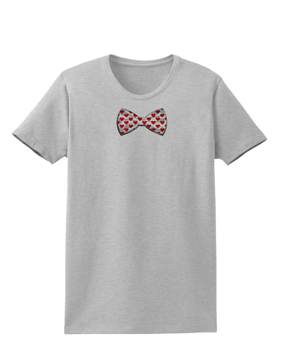 Bow Tie Hearts Womens T-Shirt-Womens T-Shirt-TooLoud-White-X-Small-Davson Sales