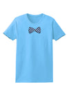 Bow Tie Hearts Womens T-Shirt-Womens T-Shirt-TooLoud-Aquatic-Blue-X-Small-Davson Sales