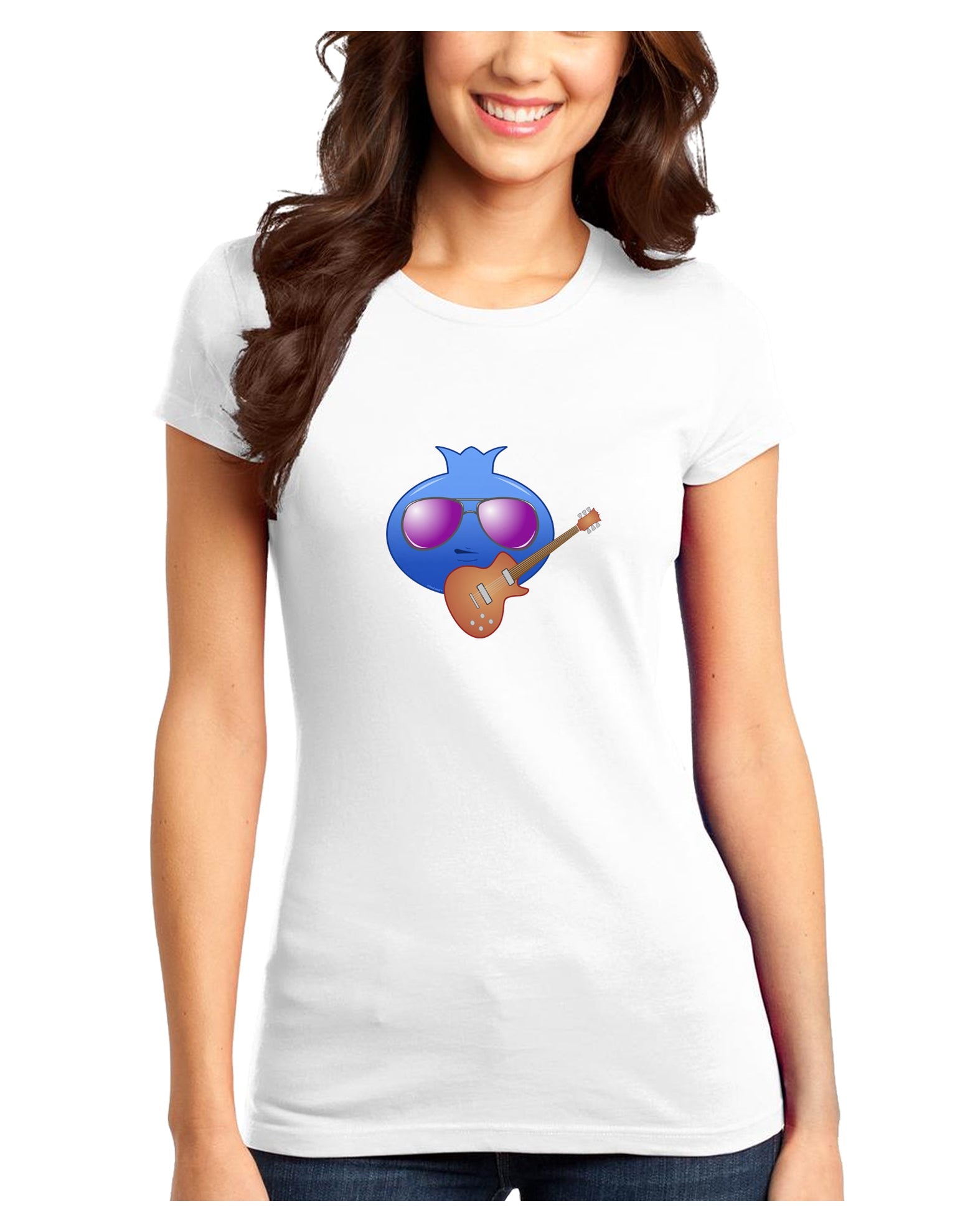 Boyd the Blues Berry Aviators Juniors T-Shirt-Womens Juniors T-Shirt-TooLoud-White-Juniors Fitted XS-Davson Sales
