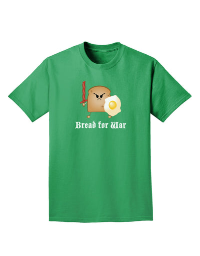 Bread for War Adult Dark T-Shirt-Mens T-Shirt-TooLoud-Kelly-Green-Small-Davson Sales