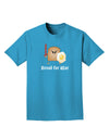 Bread for War Adult Dark T-Shirt-Mens T-Shirt-TooLoud-Turquoise-Small-Davson Sales