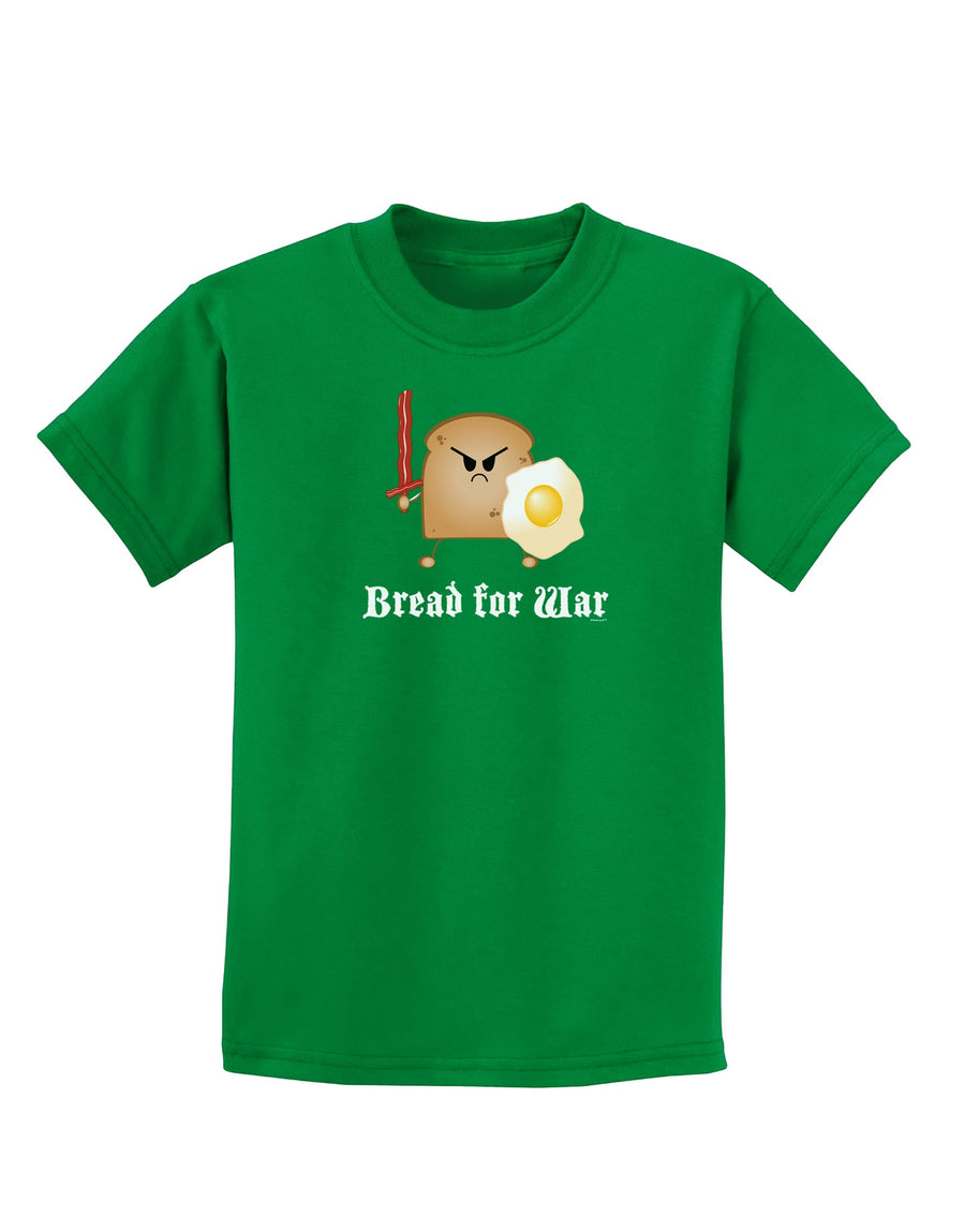 Bread for War Childrens Dark T-Shirt-Childrens T-Shirt-TooLoud-Black-X-Small-Davson Sales