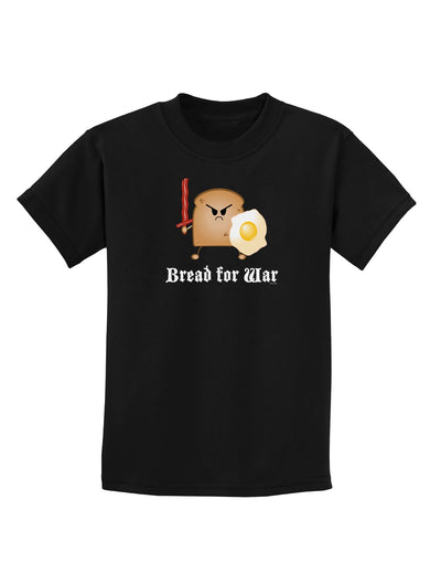 Bread for War Childrens Dark T-Shirt-Childrens T-Shirt-TooLoud-Black-X-Small-Davson Sales