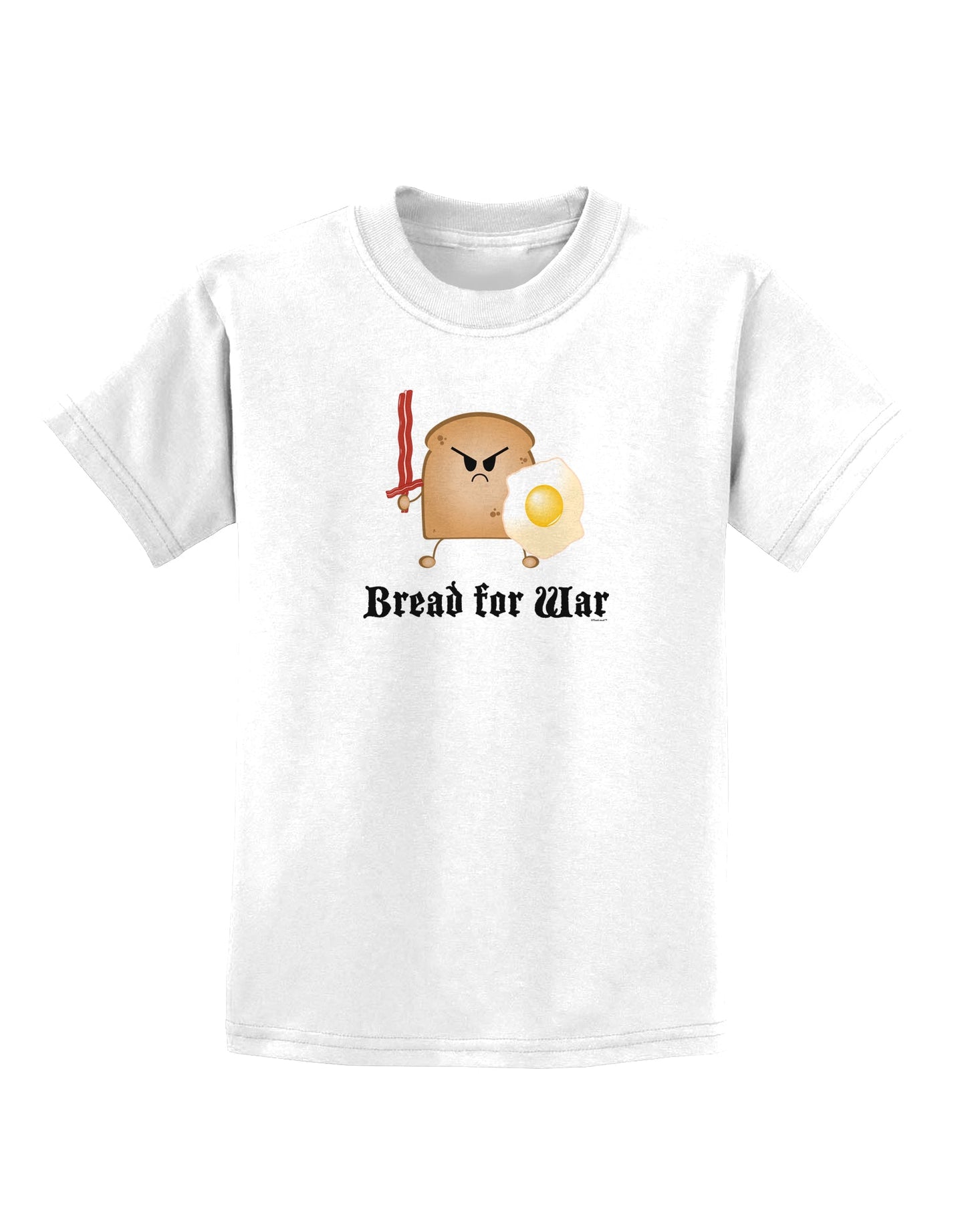 Bread for War Childrens T-Shirt-Childrens T-Shirt-TooLoud-White-X-Small-Davson Sales