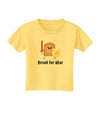 Bread for War Toddler T-Shirt-Toddler T-Shirt-TooLoud-Daffodil-Yellow-2T-Davson Sales