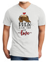 Brew a lil cup of love Adult V-Neck T-shirt White 4XL Tooloud
