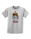 Brew a lil cup of love Childrens T-Shirt-Childrens T-Shirt-TooLoud-AshGray-X-Small-Davson Sales