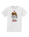 Brew a lil cup of love Childrens T-Shirt-Childrens T-Shirt-TooLoud-White-X-Small-Davson Sales