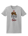Brew a lil cup of love Womens T-Shirt-Womens T-Shirt-TooLoud-AshGray-X-Small-Davson Sales