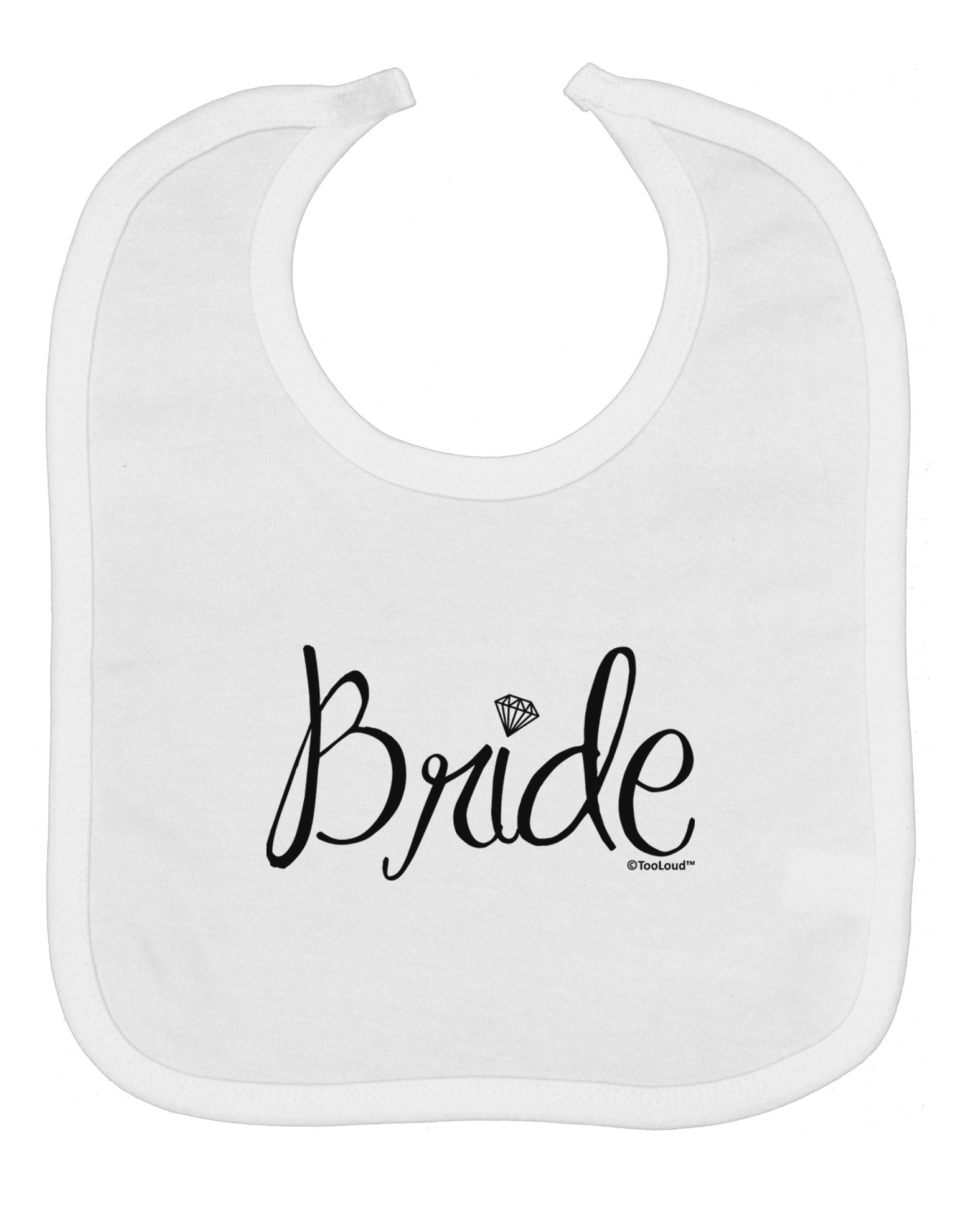 Bride Design - Diamond Baby Bib