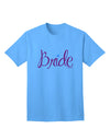 Bride Design - Diamond - Color Adult T-Shirt-Mens T-Shirt-TooLoud-Aquatic-Blue-Small-Davson Sales