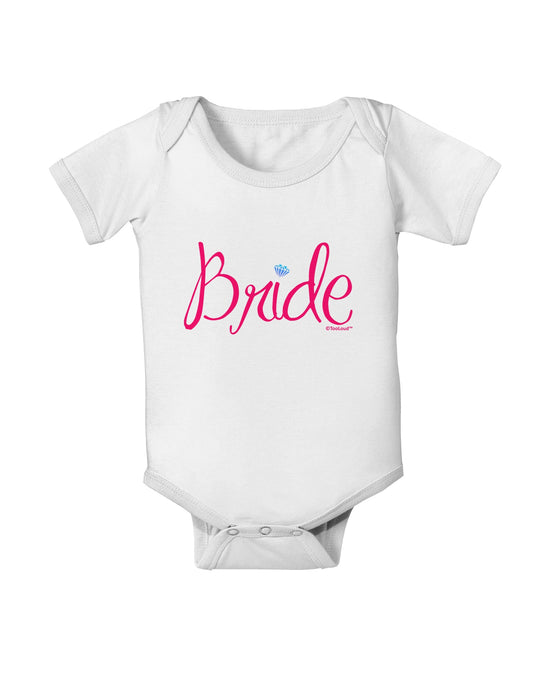 Bride Design - Diamond - Color Baby Romper Bodysuit-Baby Romper-TooLoud-White-06-Months-Davson Sales
