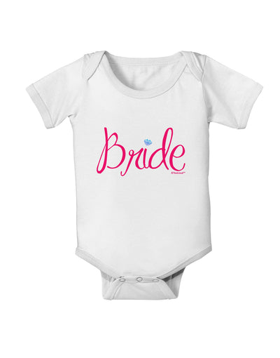 Bride Design - Diamond - Color Baby Romper Bodysuit-Baby Romper-TooLoud-White-06-Months-Davson Sales