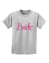 Bride Design - Diamond - Color Childrens T-Shirt-Childrens T-Shirt-TooLoud-AshGray-X-Small-Davson Sales