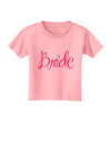 Bride Design - Diamond - Color Toddler T-Shirt-Toddler T-Shirt-TooLoud-Candy-Pink-2T-Davson Sales