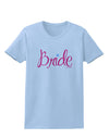 Bride Design - Diamond - Color Womens T-Shirt-Womens T-Shirt-TooLoud-Light-Blue-X-Small-Davson Sales