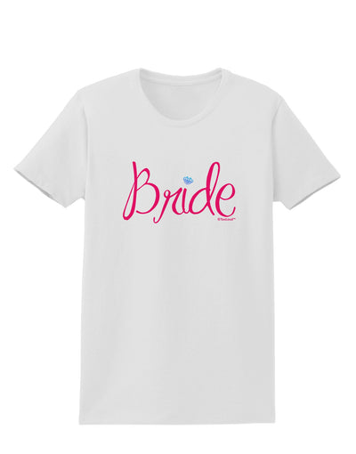 Bride Design - Diamond - Color Womens T-Shirt-Womens T-Shirt-TooLoud-White-X-Small-Davson Sales