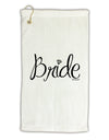 Bride Design - Diamond Micro Terry Gromet Golf Towel 16 x 25 inch-Golf Towel-TooLoud-White-Davson Sales