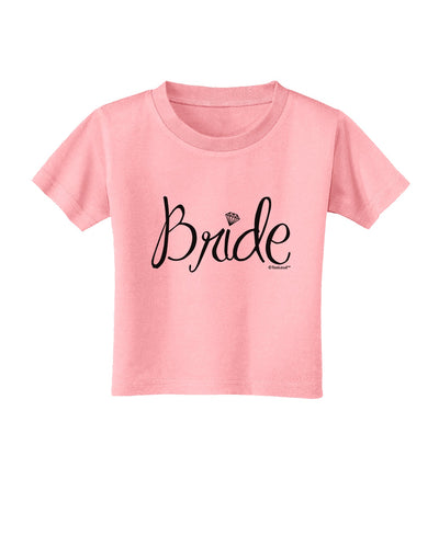 Bride Design - Diamond Toddler T-Shirt-Toddler T-Shirt-TooLoud-Candy-Pink-2T-Davson Sales