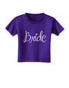 Bride Design - Diamond Toddler T-Shirt Dark-Toddler T-Shirt-TooLoud-Purple-2T-Davson Sales