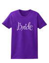 Bride Design - Diamond Womens Dark T-Shirt-TooLoud-Purple-X-Small-Davson Sales