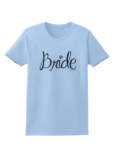 Bride Design - Diamond Womens T-Shirt-Womens T-Shirt-TooLoud-Light-Blue-X-Small-Davson Sales