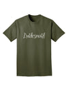 Bridesmaid Design - Diamonds Adult Dark T-Shirt-Mens T-Shirt-TooLoud-Military-Green-Small-Davson Sales