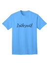 Bridesmaid Design - Diamonds Adult T-Shirt-Mens T-Shirt-TooLoud-Aquatic-Blue-Small-Davson Sales