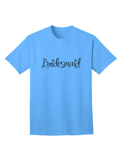 Bridesmaid Design - Diamonds Adult T-Shirt-Mens T-Shirt-TooLoud-Aquatic-Blue-Small-Davson Sales