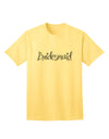 Bridesmaid Design - Diamonds Adult T-Shirt-Mens T-Shirt-TooLoud-Yellow-Small-Davson Sales