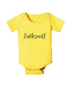 Bridesmaid Design - Diamonds Baby Romper Bodysuit-Baby Romper-TooLoud-Yellow-06-Months-Davson Sales