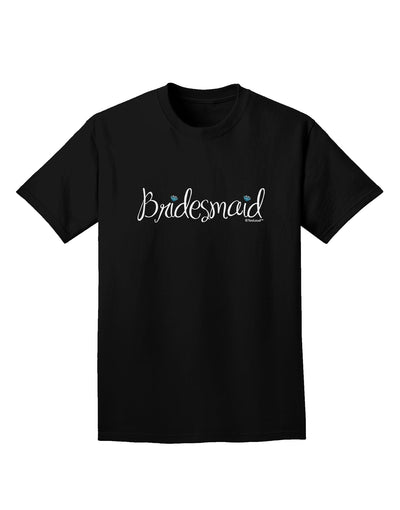 Bridesmaid Design - Diamonds - Color Adult Dark T-Shirt-Mens T-Shirt-TooLoud-Black-Small-Davson Sales