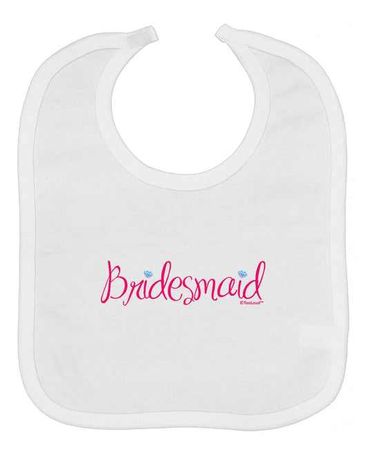 Bridesmaid Design - Diamonds - Color Baby Bib