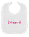 Bridesmaid Design - Diamonds - Color Baby Bib