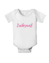 Bridesmaid Design - Diamonds - Color Baby Romper Bodysuit-Baby Romper-TooLoud-White-06-Months-Davson Sales