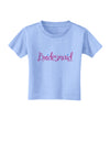 Bridesmaid Design - Diamonds - Color Toddler T-Shirt-Toddler T-Shirt-TooLoud-Aquatic-Blue-2T-Davson Sales