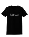 Bridesmaid Design - Diamonds Womens Dark T-Shirt-TooLoud-Black-X-Small-Davson Sales