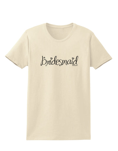 Bridesmaid Design - Diamonds Womens T-Shirt-Womens T-Shirt-TooLoud-Natural-X-Small-Davson Sales