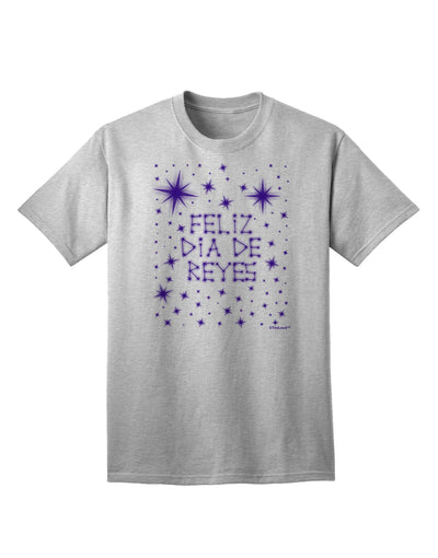 Bright Stars Adult T-Shirt by TooLoud - Celebrate Feliz Dia de Reyes-Mens T-shirts-TooLoud-AshGray-Small-Davson Sales