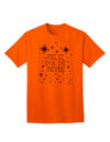 Bright Stars Adult T-Shirt by TooLoud - Celebrate Feliz Dia de Reyes-Mens T-shirts-TooLoud-Orange-Small-Davson Sales