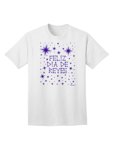 Bright Stars Adult T-Shirt by TooLoud - Celebrate Feliz Dia de Reyes-Mens T-shirts-TooLoud-White-Small-Davson Sales