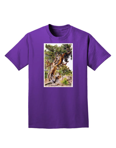 Bristlecone Pines Adult Dark T-Shirt-Mens T-Shirt-TooLoud-Purple-Small-Davson Sales