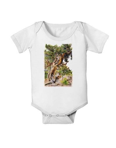 Bristlecone Pines Baby Romper Bodysuit-Baby Romper-TooLoud-White-06-Months-Davson Sales