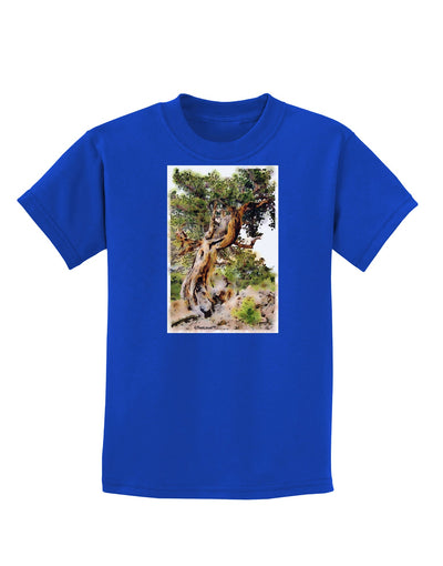 Bristlecone Pines Childrens Dark T-Shirt-Childrens T-Shirt-TooLoud-Royal-Blue-X-Small-Davson Sales